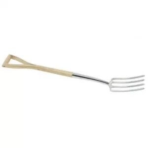 Image of Draper Heritage Stainless Steel Border Fork with Ash Handle