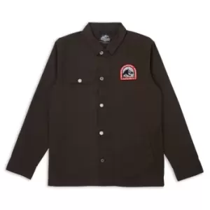 Image of Jurassic World DTIA Ranger Embroidered Unisex Utility Shacket - Khaki - XS