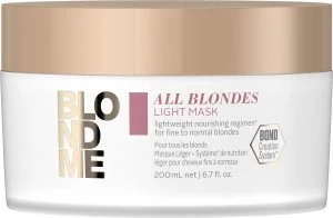 Image of Schwarzkopf Professional BlondMe All Blondes Light Mask 200ml