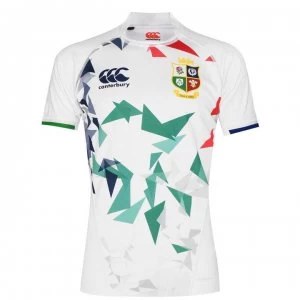 Image of Canterbury British and Irish Lions Training Shirt Mens - Bright WHITE