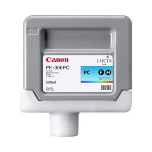 Image of Canon PFI306 Photo Cyan Ink Cartridge