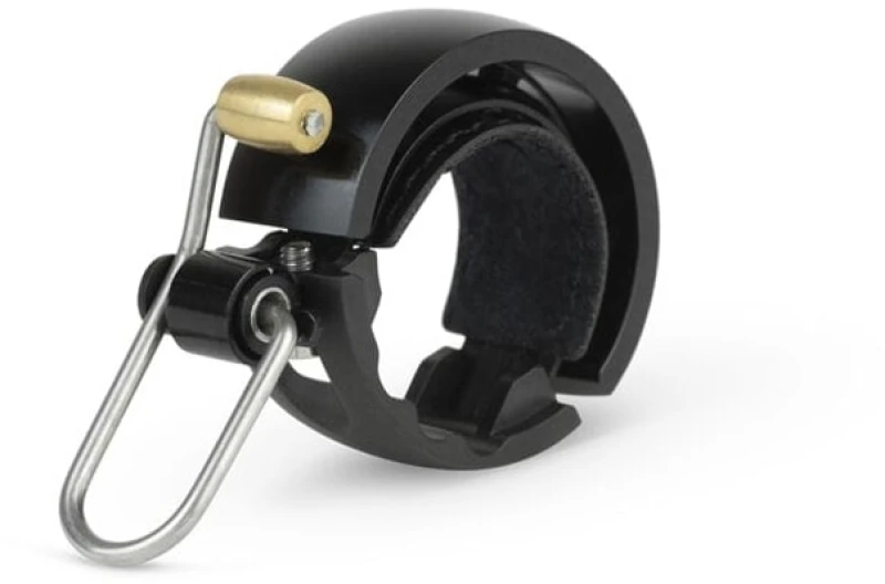 Image of Knog Oi Luxe Bicycle Bell LARGE Black