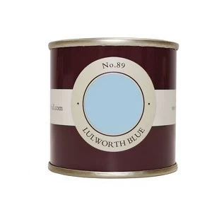 Image of Farrow & Ball Estate Lulworth blue No. 89 Emulsion Paint 100ml Tester pot
