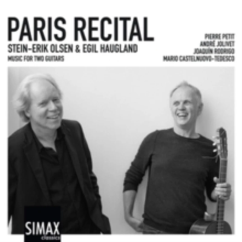 Image of Stein-Erik Olsen & Egil Haugland: Paris Recital: Music for Two Guitars CD / Album