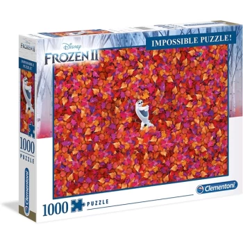 Image of Clementoni Frozen 2 Impossible Jigsaw Puzzle - 1000 Pieces