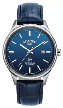 Image of Roamer 983983 41 45 05 Optimus Automatic Blue Dial Watch