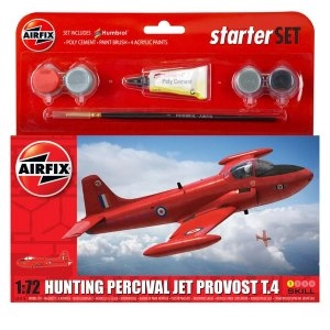 Image of Airfix - SmallStarter Set - Hunting Percival Jet Provost T3