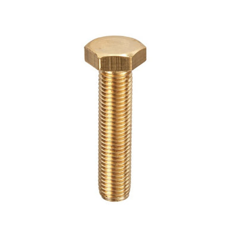 Image of Unifix Brass Hexagon Setscrews M5 X 12 - Q609330000500012000