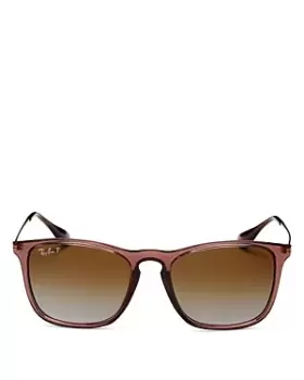 Image of Ray-Ban Chris Polarized Square Sunglasses, 54mm