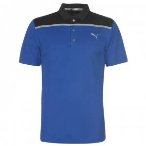 Image of Puma Bonded Polo Shirt Mens - Surf The Web