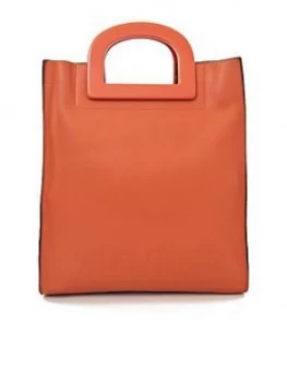 Image of Valentino By Mario Valentino Tennis Tote - Orange