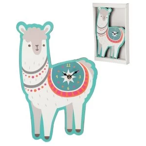 Image of Llama Shaped Wall Clock