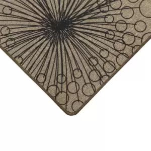 Image of Jvl Elegance Door Mat 50 X 75 Cm, Dandelion Clock