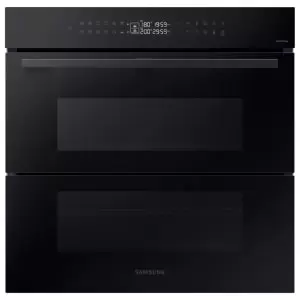 Image of Samsung NV7B4355VAK/U4 A+ Series 4 Dual Cook Flex Smart Oven - Black Glass