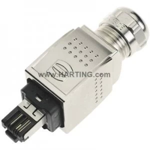 Image of Sensor actuator data cable Plug straight No. of pins RJ 4P