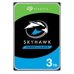 Image of Seagate SkyHawk 3TB SATA III 3.5" Hard Drive - 5900RPM, 64MB Cache