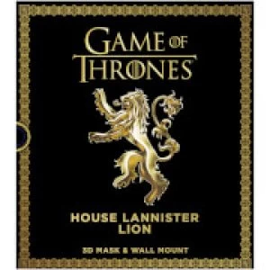 Image of Game of Thrones House Lannister Lion 3D Mask