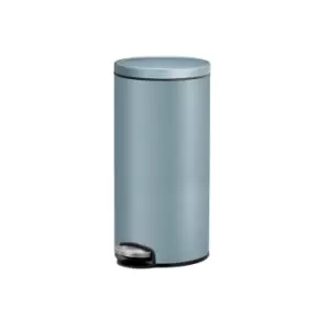 Image of EKO Eva 30 Litre Steel Pedal Bin Blue