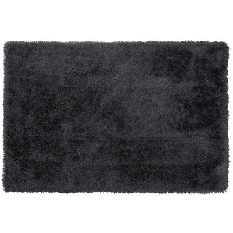Image of Beliani Shaggygy Rug Cide Black 200 X 300 Cm