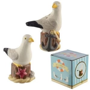 Image of Seagull Design Salt and Pepper Set