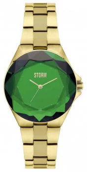 Image of STORM Crystana Gold Green 47254/GN Watch