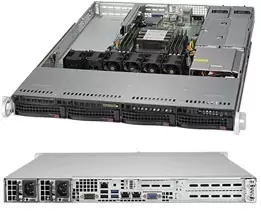 Image of Supermicro SuperServer 5019P-WTR Intel C622 LGA 3647 (Socket P)...