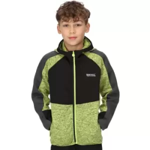 Image of Regatta Boys Dissolver VI Reflective Full Zip Fleece Jacket 9-10 Years - Chest 69-73cm (Height 135-140cm)