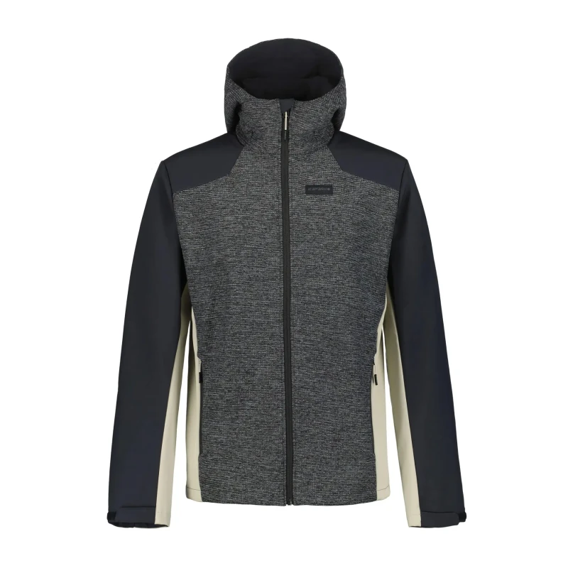 Image of Technical Softshell Hiking Jacket Icepeak Beedeville Noir Male 52