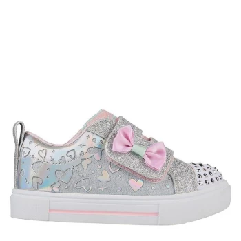 Image of Skechers Twinkle Sparkle Heather Trainers Infant Girls - Grey