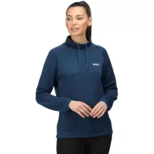 Image of Regatta Womens Bawdon Pullover Mock Neck Sweater Jumper 14 - Bust 38' (97cm)