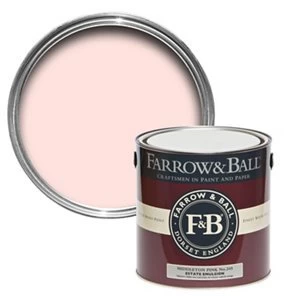 Image of Farrow & Ball Estate Middleton pink No. 245 Matt Emulsion Paint 2.5L