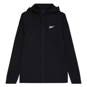 Image of Reebok Woven Zip-Up Jacket - Black