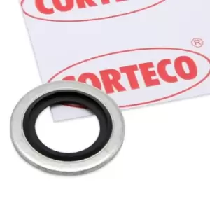 Image of CORTECO Oil Drain Plug Gasket 006339H Oil Drain Plug Seal,Drain Plug Gasket MERCEDES-BENZ,OPEL,RENAULT,C-Klasse T-modell (S205)