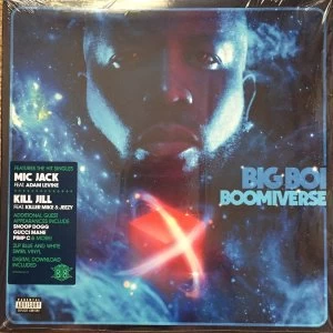 Image of Big Boi - Boomiverse Blue & White Marble Vinyl