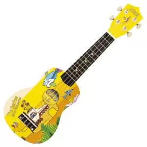 Image of The Beatles Yellow Submarine Ukulele - Yellow