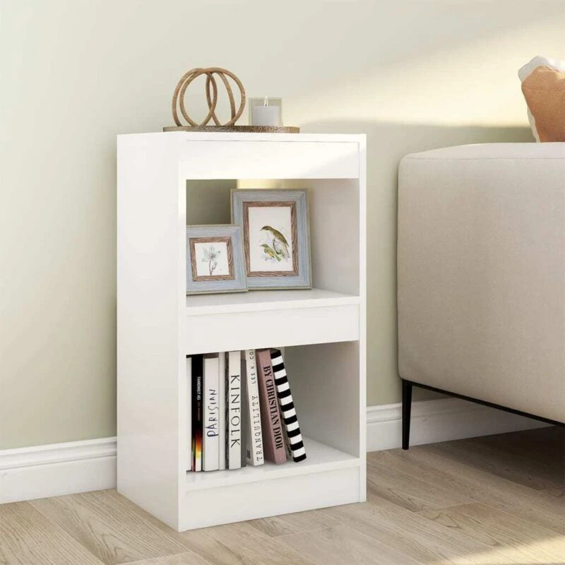 Image of VIDAXL Book Cabinet/Room Divider White 40x30x72cm Vidaxl 8720286842911