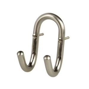 Image of BQ Nickel Effect Steel Hat Coat Hook