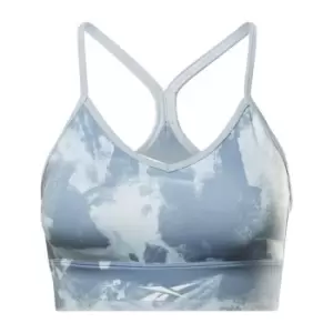 Image of Reebok MYT Printed Sports Bra Womens - Blue