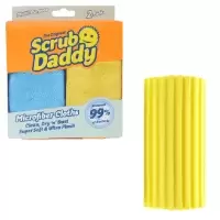 Image of Scrub Daddy Damp Duster and Microfiber Cloths Combo