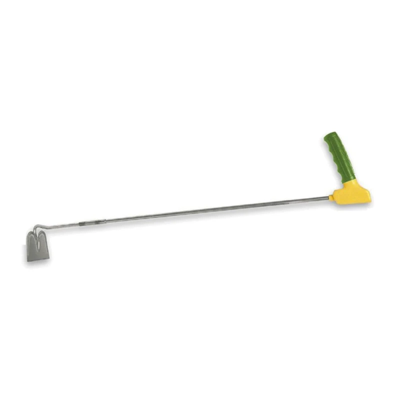 Image of Loops Ergonomically Long Handled Garden Hoe - Reduces Wrist Stress - Gardening Aid Multi