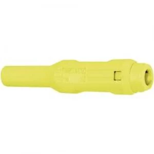 Image of Jack socket Socket straight Pin diameter 2mm Yellow Staeubli