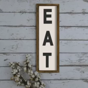 Image of KZM347 Brown White Black Decorative Framed MDF Painting