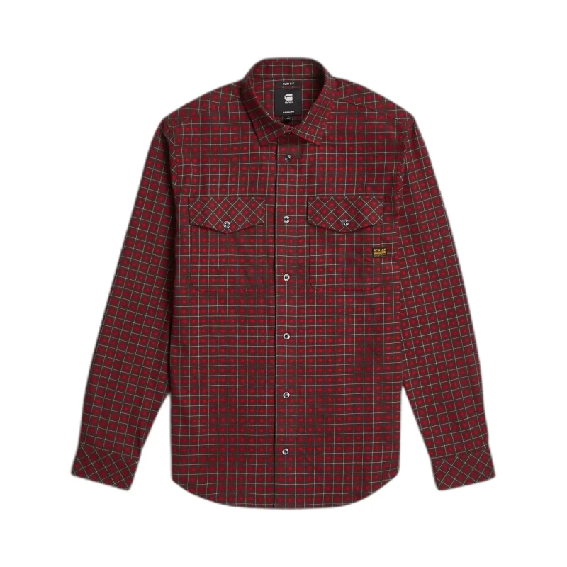 Image of G-Star Long sleeve shirt G-Star Marine Slim Rouge Male S