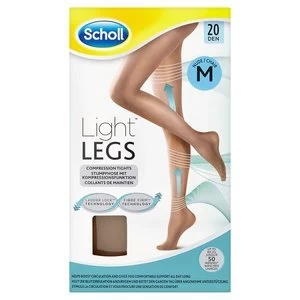 Image of Scholl Light Legs Nude 20 Den Medium