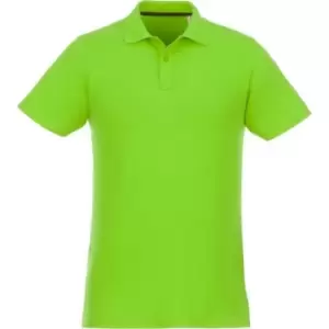 Image of Elevate Mens Helios Short Sleeve Polo Shirt (S) (Apple Green)