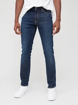 Image of Levis 511 Slim Fit Jeans - Dark Blue, Gold, Size 36, Length Regular, Men