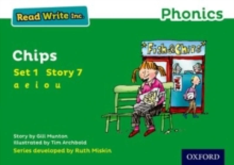 Image of Read Write Inc. Phonics: 7 Chips (Green Set 1 Storybook) Paperback / softback