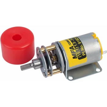 Image of MFA - 918D151/1 Gearbox and Motor 15:1 4mm Shaft 1.5-3.0V