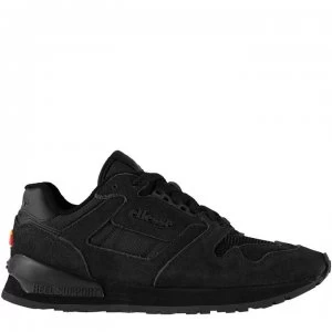 Image of Ellesse Suede Trainers - Black