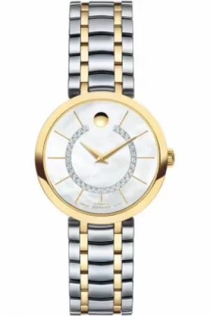 Image of Ladies Movado 1881 Automatic Diamond Watch 0606921